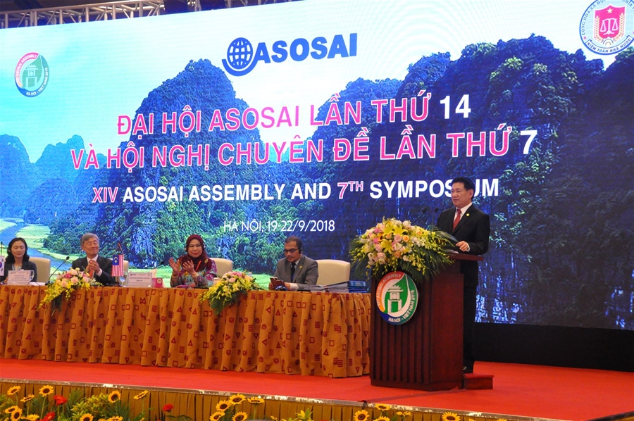 Tổng Kiểm toán Nhà nước Việt Nam nhậm chức Chủ tịch ASOSAI nhiệm kỳ 2018-2021 